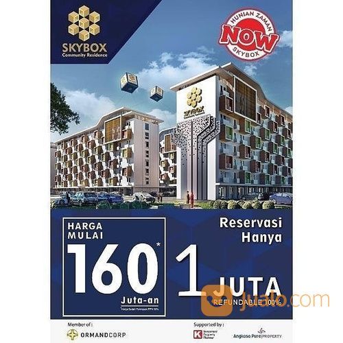 Jualo – Apartemen SKY BOX Sepatan Dekat Bandara Soekarno Hatta