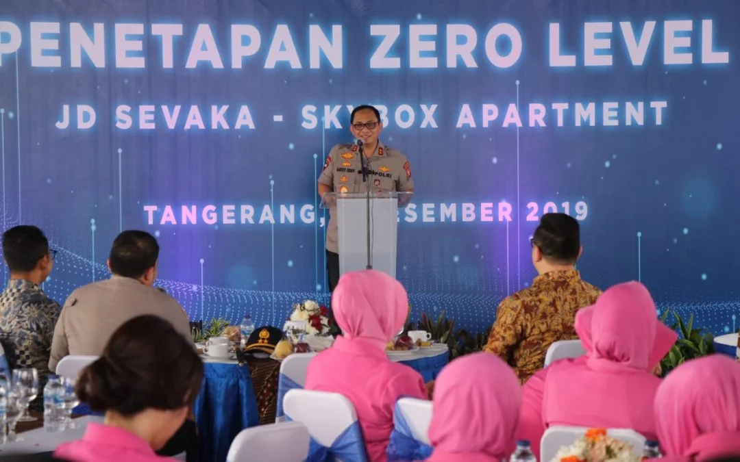 Acara Penetapan Zero Level Apartemen JD Sevaka-Skybox